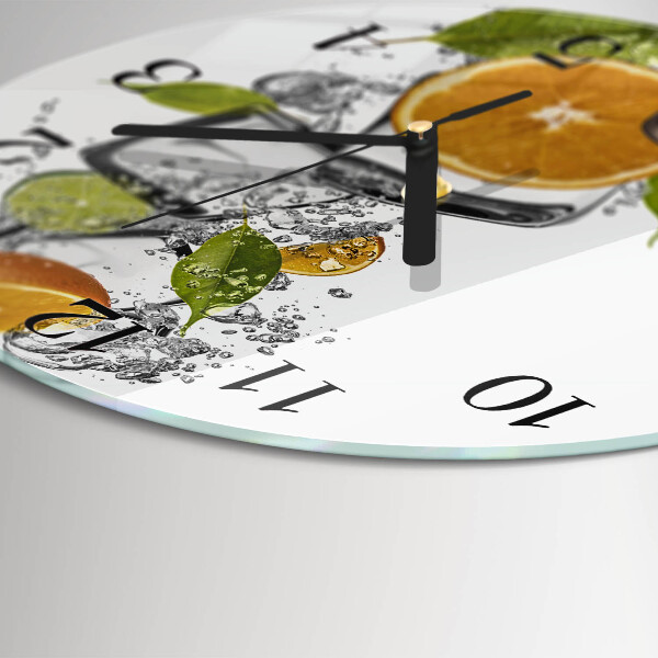 Orologio rotondo Agrumi