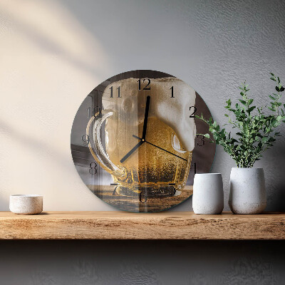 Orologio rotondo Birra