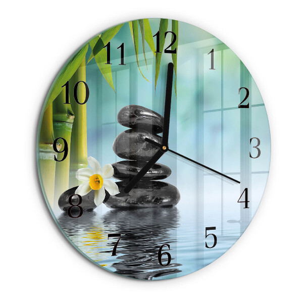 Orologio rotondo Pietre