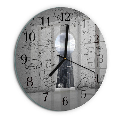 Orologio rotondo Serratura