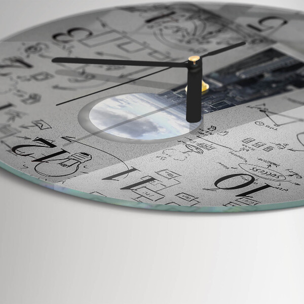 Orologio rotondo Serratura