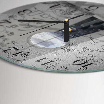 Orologio rotondo Serratura
