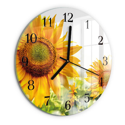 Orologio rotondo Girasole