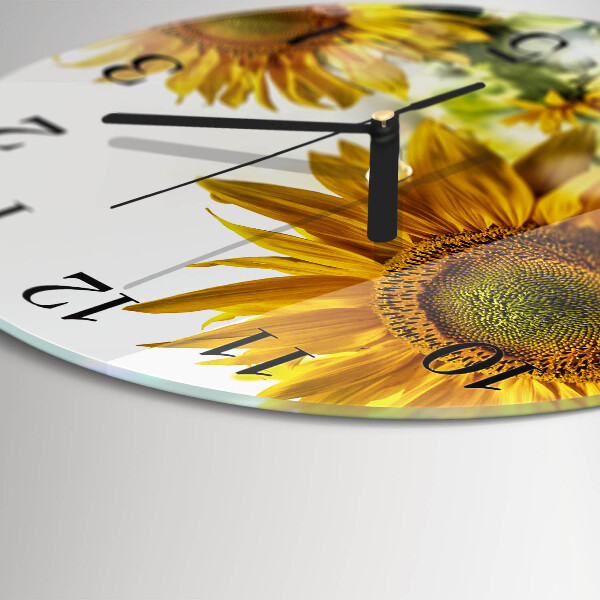 Orologio rotondo Girasole