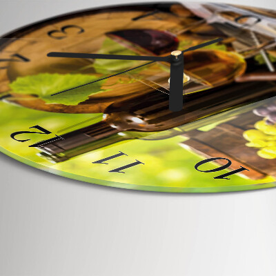 Orologio rotondo Uva per il vino
