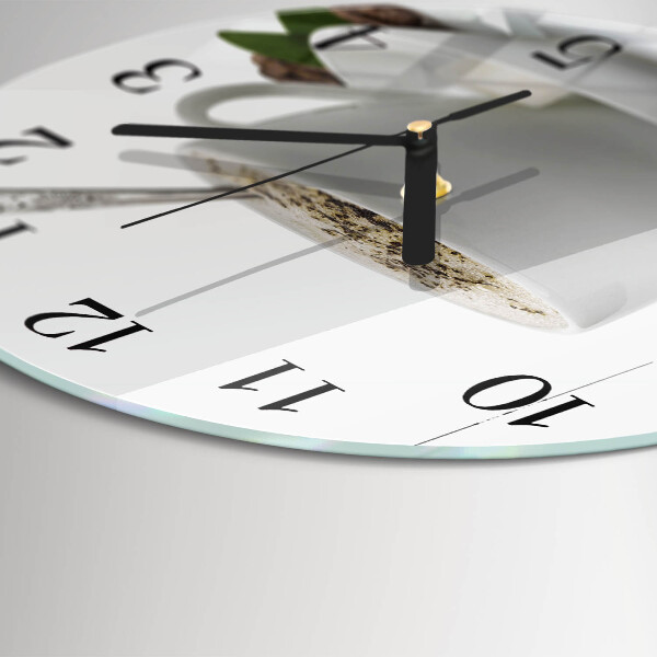 Orologio rotondo Una tazza di anice