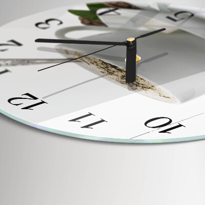Orologio rotondo Una tazza di anice