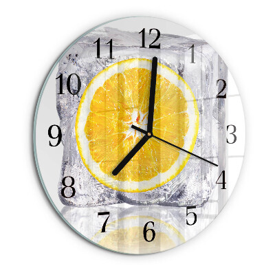 Orologio rotondo Gelato all'arancia
