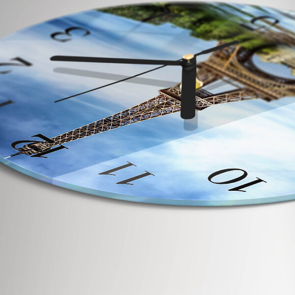 Orologio rotondo Torre Eiffel