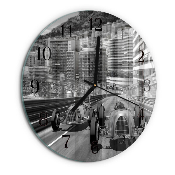 Orologio rotondo Auto da corsa