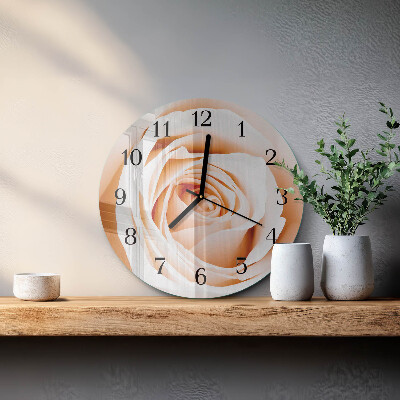 Orologio rotondo Rosa