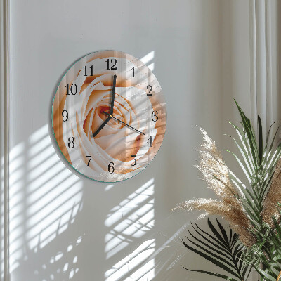 Orologio rotondo Rosa
