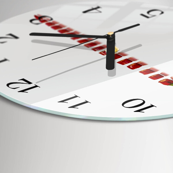 Orologio rotondo peperoncino