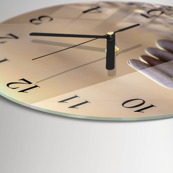 Orologio rotondo Pietre