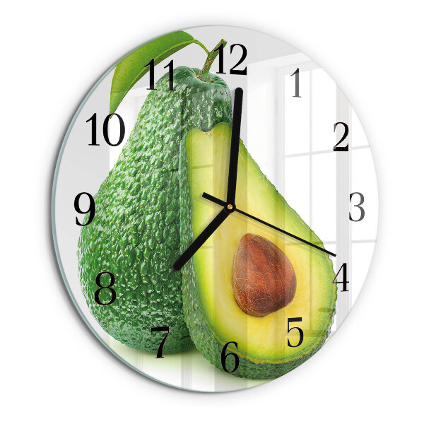 Orologio rotondo Avocado