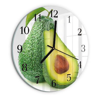 Orologio rotondo Avocado
