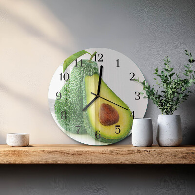 Orologio rotondo Avocado