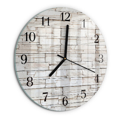 Orologio rotondo Clinker