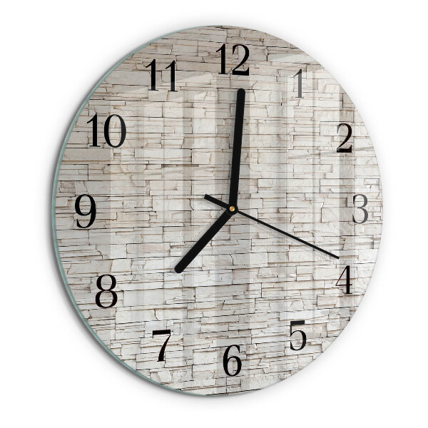 Orologio rotondo Clinker
