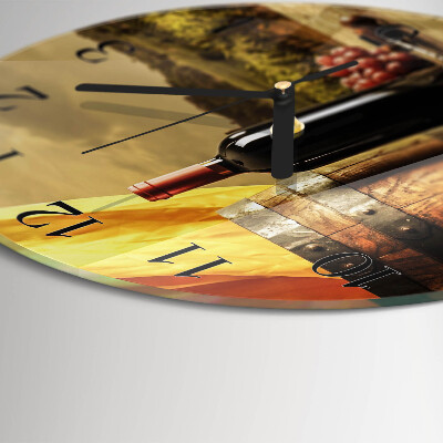 Orologio rotondo Botte di vino