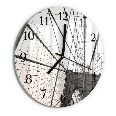 Orologio rotondo Ponte di Brooklyn