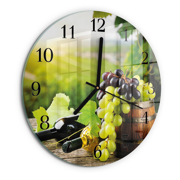 Orologio rotondo Vino d'uva