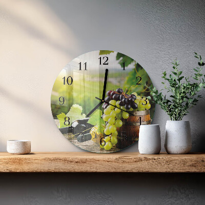 Orologio rotondo Vino d'uva