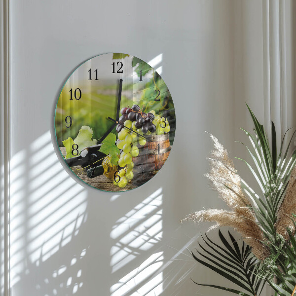 Orologio rotondo Vino d'uva