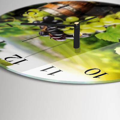 Orologio rotondo Vino d'uva