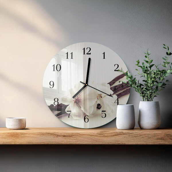 Orologio rotondo Vaniglia