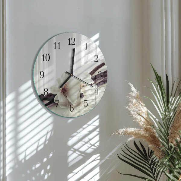 Orologio rotondo Vaniglia