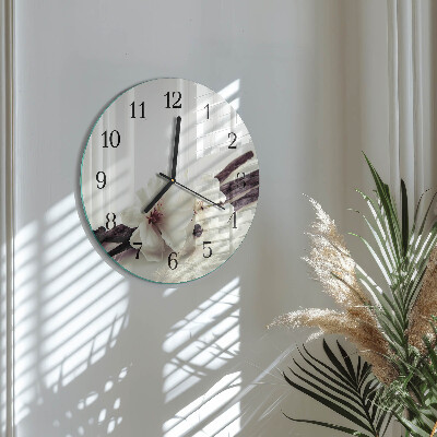 Orologio rotondo Vaniglia
