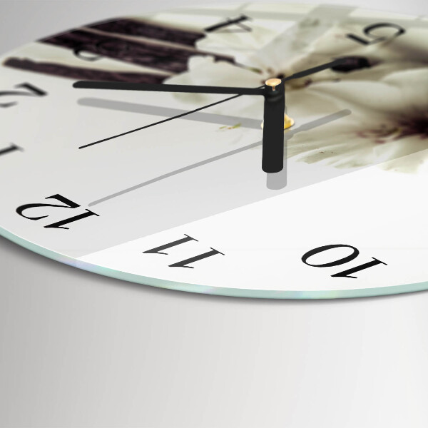 Orologio rotondo Vaniglia