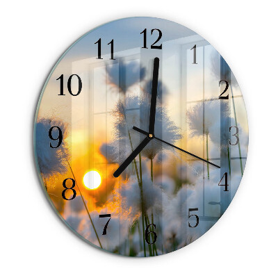 Orologio rotondo Cotone