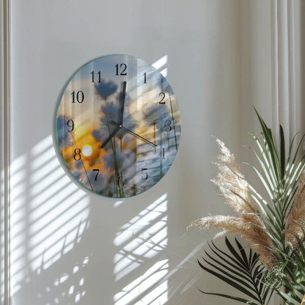 Orologio rotondo Cotone