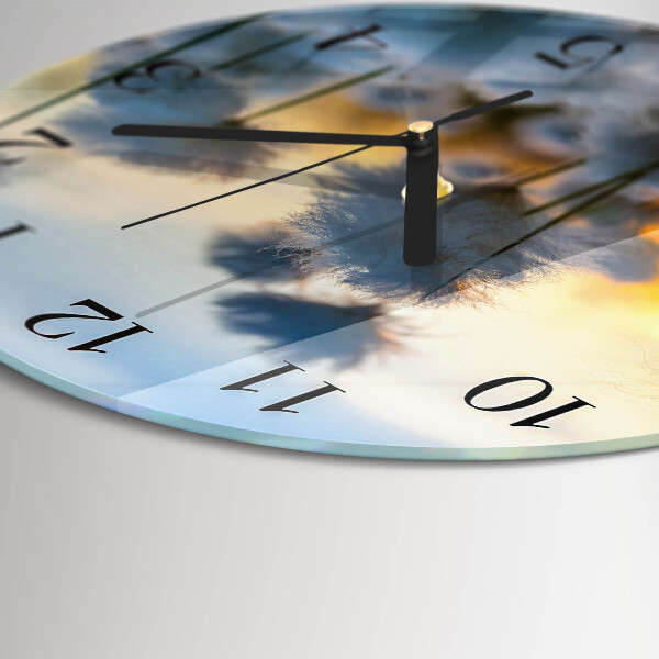 Orologio rotondo Cotone