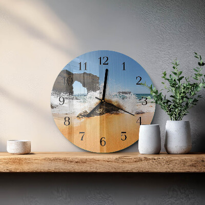 Orologio rotondo Spiaggia