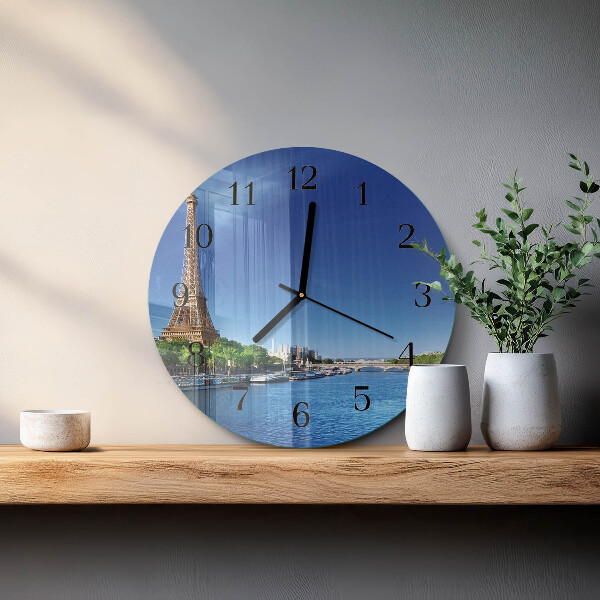 Orologio rotondo Il cielo di Parigi