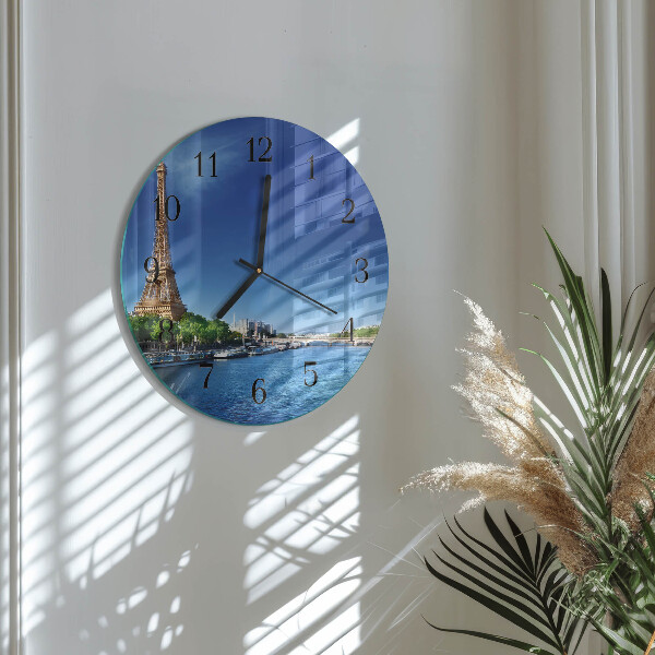 Orologio rotondo Il cielo di Parigi