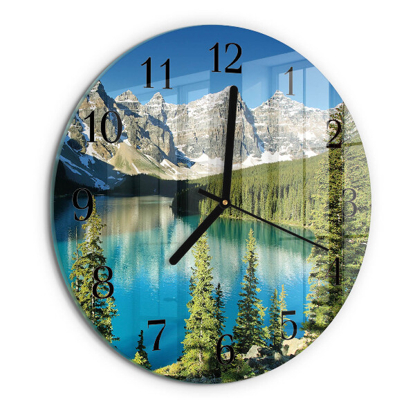 Orologio rotondo Natura montuosa