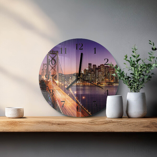 Orologio rotondo Città dei ponti
