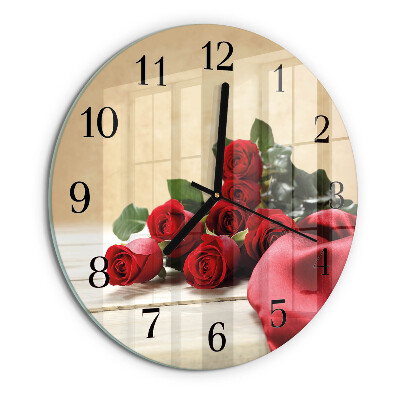 Orologio rotondo Rose