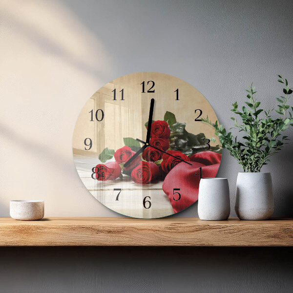 Orologio rotondo Rose