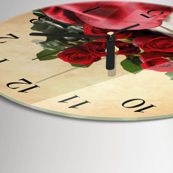 Orologio rotondo Rose