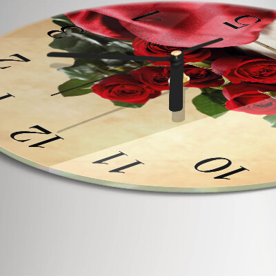 Orologio rotondo Rose
