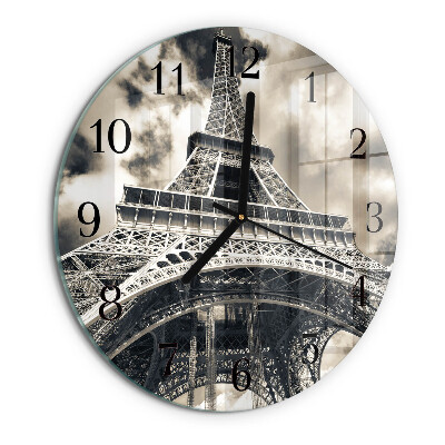 Orologio rotondo Torre Eiffel