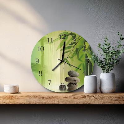 Orologio rotondo Pietre