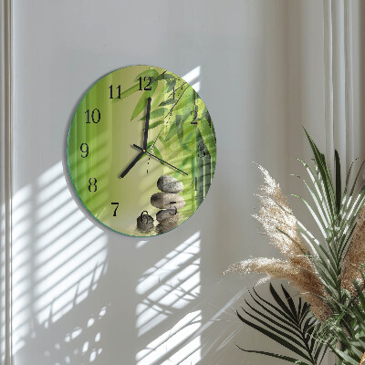 Orologio rotondo Pietre