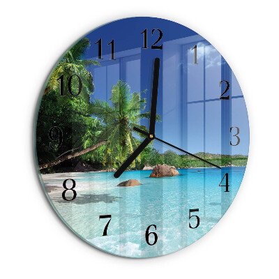 Orologio rotondo Island Palms