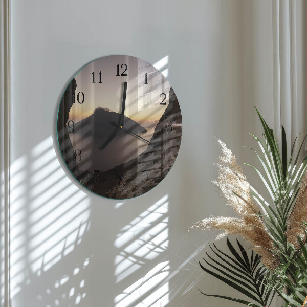Orologio rotondo Montagna dell'Oceano